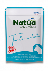 Natua gatto bustina Tonnetto con alicette in soft jelly 0,70g