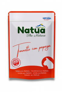 Natua gatto bustina Tonnetto con papaya in soft jelly 0,70g