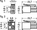 Connettore maschio amp serie mini-universal  MATE-N-LOK