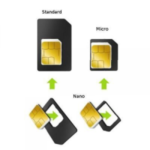 Adattatore Nano SIM/micro-SIM/SIM