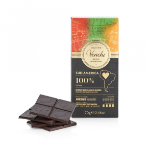 Tavoletta Cioccolato Fondente 100% Sud Amarica 70g - Venchi