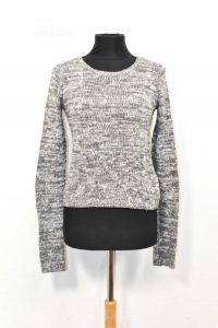 Sweater Woman Hollister Gray Size M