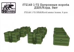 Scatole di munizioni DShK/Kord.