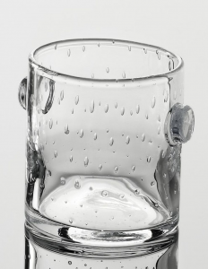 Secchiello ghiaccio in vetro trasparente