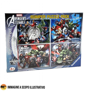 Avengers Puzzle 4x100 pezzi by Ravensburger