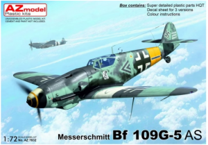 AZ MODEL AZ7832 Messerschmitt Me-109G-5 AS