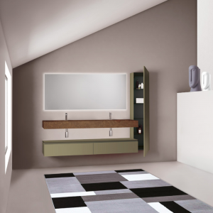 Composition with bathroom cabinet Plano22 4 Alpemadre