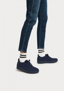 Fitflop - RALLY X KNIT SNEAKERS MIDNIGHT NAVY
