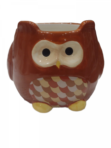 Kitchencraft Owl Shaped Mug, 450Ml, Gift Tagged