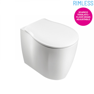 Ground toilet Rimless and bidet Formosa 2.0 Olympia
