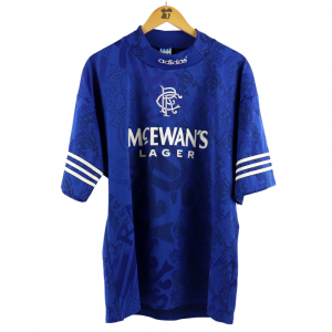 1994-96 Rangers Maglia Adidas McEwan's L (Top)