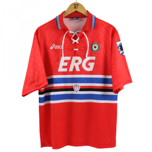1994-95 Sampdoria Terza Maglia Asics Erg Home L (Top)