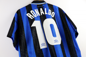 1997-98 Inter Maglia Umbro #10 Ronaldo XL (Top)