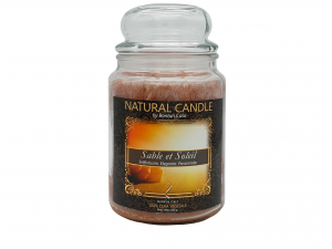 Candela Profumata Natural Candle Sable & Soleil Gr580