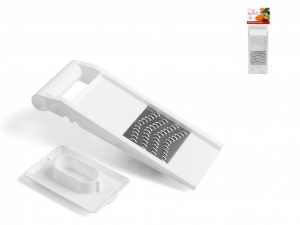 Grattugia White Chef In Plastica Con Lame In Inox E Cassetto