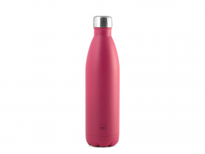Bottiglia Termica In Acciaio Inox 18/10 Colore Pink Lt 0,75.