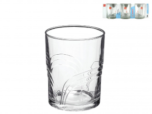 Confezione 6 Bicchieri Vetro Arco Acqua Cl 28