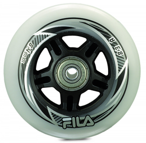 FILA wheels 84mm/83A+ABEC7+Alu spacer 8mm