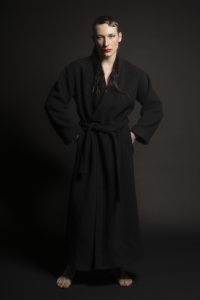 Kimono coat // Black