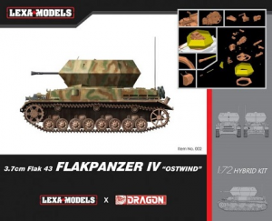 1/72 3.7cm FlaK 43 Flakpanzer IV Ostwind