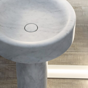 Freestanding marble washbasin LVM Moab80 