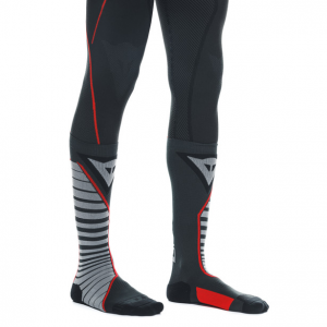 Calza Lunga Termica Dainese Thermo Long Sock Black/Red