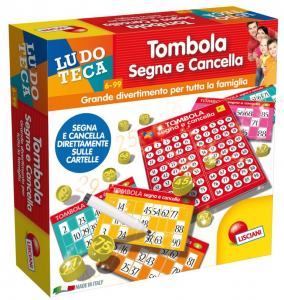Ludoteca - Tombola Segna & Cancella - 48 Cartelle