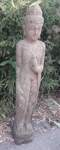 Statua Buddha in pietra balinese