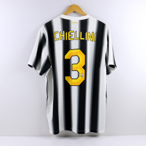 2011-12 Juventus Maglia Nike #3 Chiellini Betclic XL (Top)