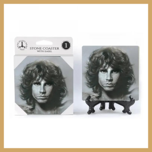 Quadretto sottobicchiere in pietra Jim Morrison