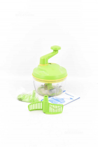 Size Vegetables Manual Tupperware Quick Chef Green