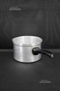 Aluminum Pot Spessa With Handle Black 21 Cm