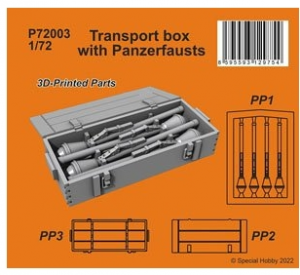 Transport box with Panzerfausts