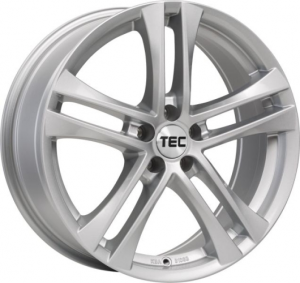 Cerchi in lega TEC Speedwheels   AS4  18''  Width 8   5x120  ET 30  CB 72.6    Brillant-Silber