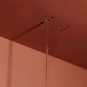 Concealed recessed shower head with four functions Ghost combi antoniolupi