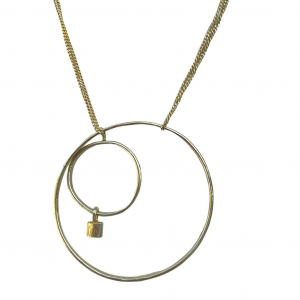 COLLANA SALISCENDI CIRCLES CON SPINELLO