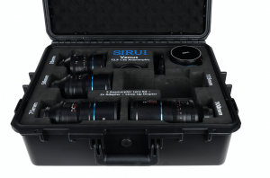 Sirui Venus Kit Anamorfiche Nikon Z 35+50+75+100mm T2.9 1.6X FF+ Adattatore