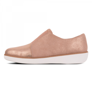 Fitflop - LACELESS DERBY GLIMMERSUEDE APPLE BLOSSOM