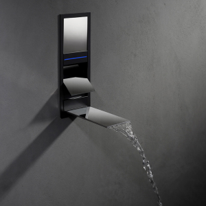 Miscelatore a parete per lavabo con comando integrato Aqualite Newform