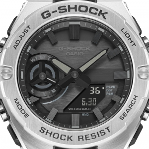 Casio G-Shock orologio digitale multifunzione, acciaio GST-B500