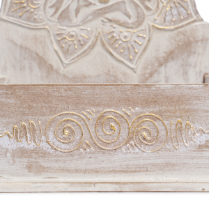 Porta oggetti / Porta lettere in legno di albasia 