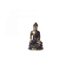 Statuetta Buddha seduto in varie posizioni in ottone # DS5