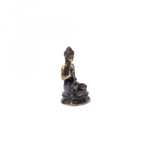 Statuetta Buddha seduto in varie posizioni in ottone # DS5