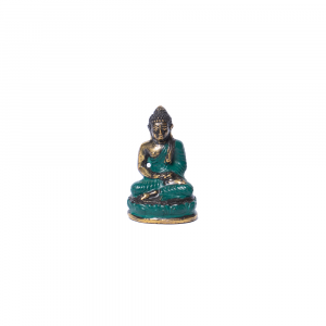 Statuetta Buddha seduto in varie posizioni in ottone # DS6