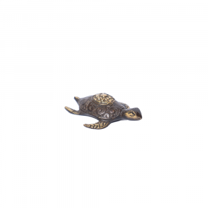 Statuetta tartaruga marina small in ottone # DS17