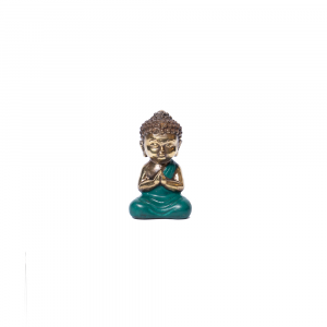 Statuetta Buddha seduto in varie posizioni in ottone # DS11