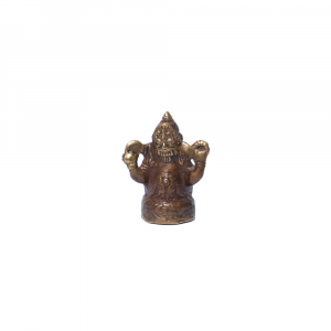 Statuetta Ganesh small in ottone # DS15