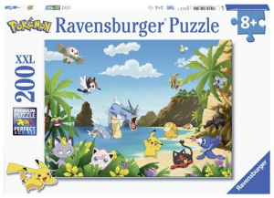 Ravensburger - Puzzle Pokemon 200 Pezzi XXL