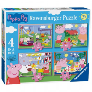 Ravensburger - Puzzle Peppa Pig 4in1
