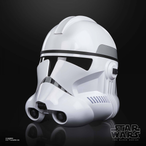 Star Wars Black Series Premium Electronic Helmet:​​​​​​​ PHASE II CLONE TROOPER (Clone Wars) by Hasbro